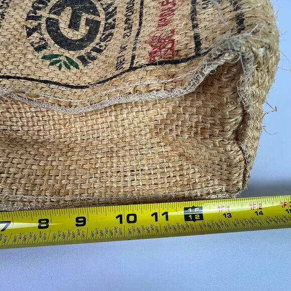 CAFE BRITT Costa Rica Arabica COFFEE BURLAP BAG SACK 2 Pound Bag - Picture 7 of 16